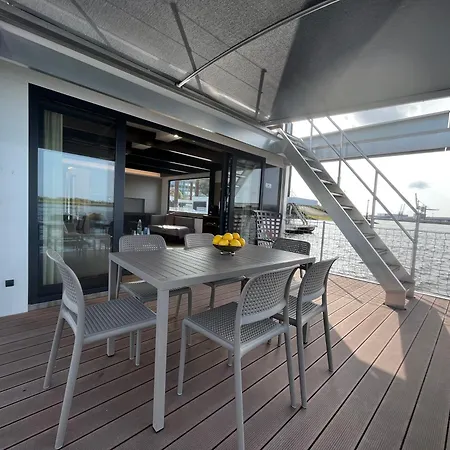 Hausboote Am Lankenauer Hoeft Brême Extérieur photo