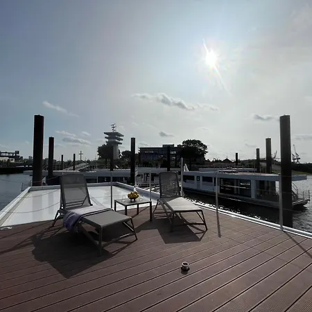 Hausboote Am Lankenauer Hoeft Brême Extérieur photo